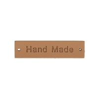 NATUR LABEL I LÆDER - Hand Made